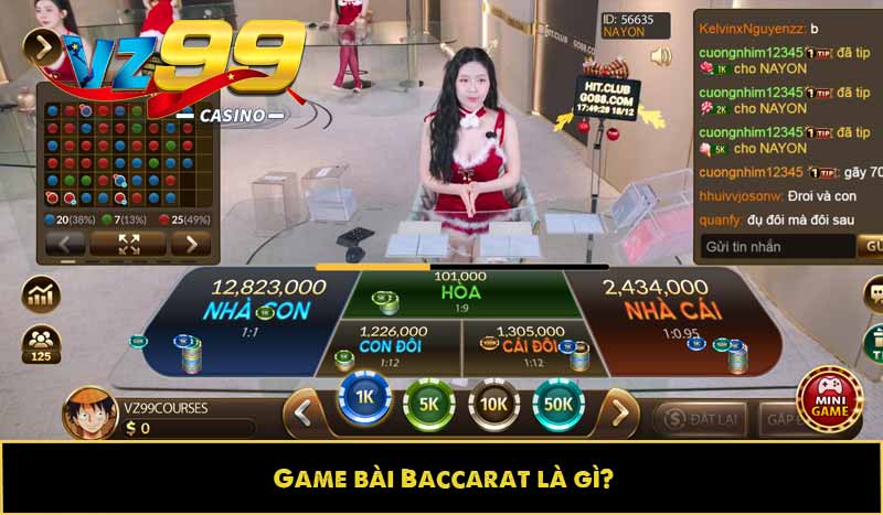 Baccarat - Trò chơi bài Casino đẳng cấp chơi trực tuyến 2 Game bài Baccarat là gì?