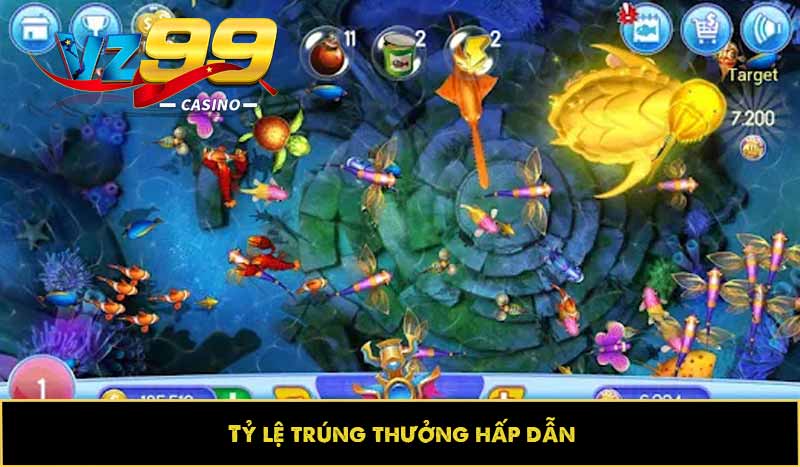 Bắn cá Phát Tài - Săn thưởng đã tay, phần thưởng ngập tràn 4 Tỷ lệ trúng thưởng hấp dẫn